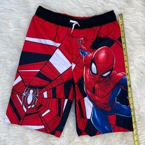 Boys Spider-Man swim trunks size large